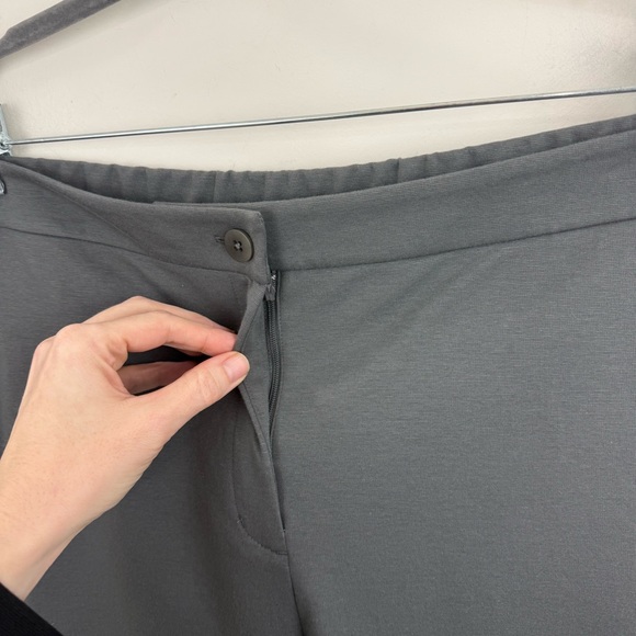 Eileen Fisher Slate Gray Slouchy Ankle Pants Size 1X NWT - Picture 6 of 15